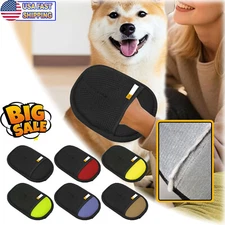 Pet Hair Remover Glove Electrostatic Pet Hair Removal Gloves Reusable Cat & Dog