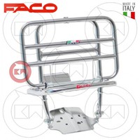 Portapack Cromo Faco Mit Klappverschluss Vespa 50 Special Schein Werfer Quadrat