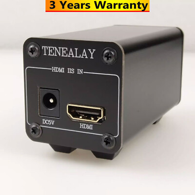 HDMI-compatible IIS to Coaxial Optical Fiber Audio Signal Converter for Player