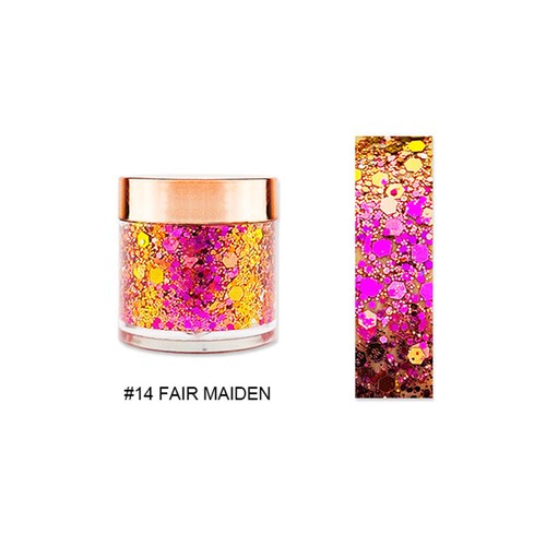 Chameleon Sequin Chrome Multi Pigments Glitter Lasting Eyeshadow Shadow Long UK - Picture 32 of 33