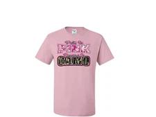 Pretty In Pink Dangerous In Camo Ladies T-Shirt SM To 5XL