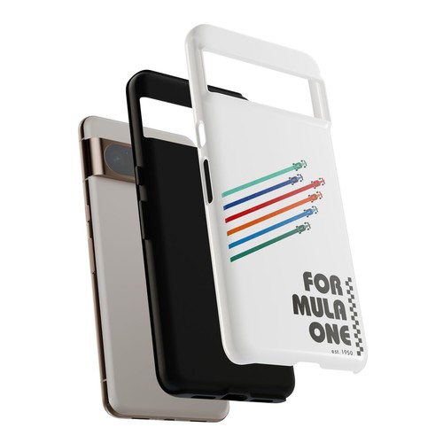 Funda resistente retro blanca para iPhone, Samsung Galaxy, Google Pixel, Formula Racing - Imagen 95 de 173
