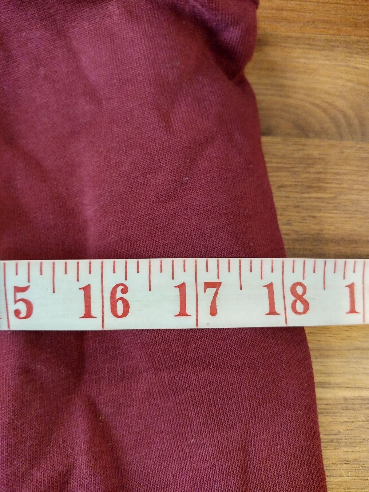 Converse All Star red purple draw strings full zip Hoodie. UK women's size XS thumbnail 8