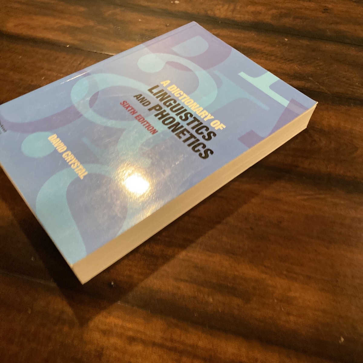 The Language Library: A Dictionary of Linguistics and Phonetics by