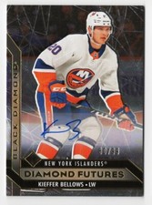  2020-21 Black Diamond Diamond Futures Autograph #BDF-KB Kieffer Bellows 80/99