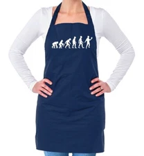 Evolution Of Man Acting Unisex Apron - Actor - Actress - Act - Drama - Theatre