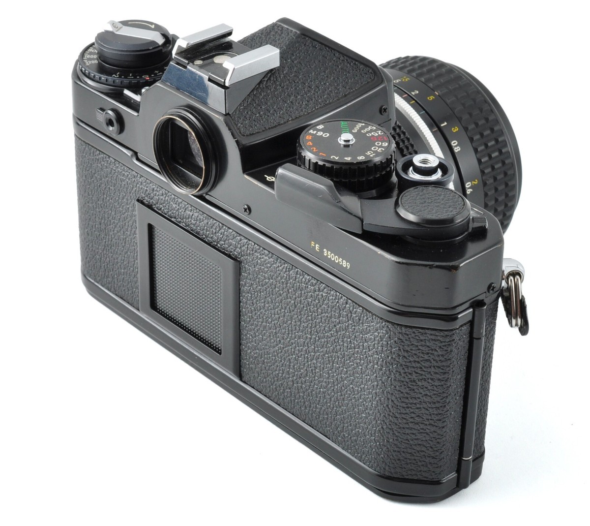 Nikon FE Black - SLR 35mm Film Camera w/ Ai 28mm f3.5 Wide Nikon FE Black - SLR 35mm Film Camera w/ Ai 28mm f3.5 Wide