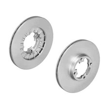 f.becker_line Bremsscheiben belüftet Vorne Rechts Links für SUBARU Justy I