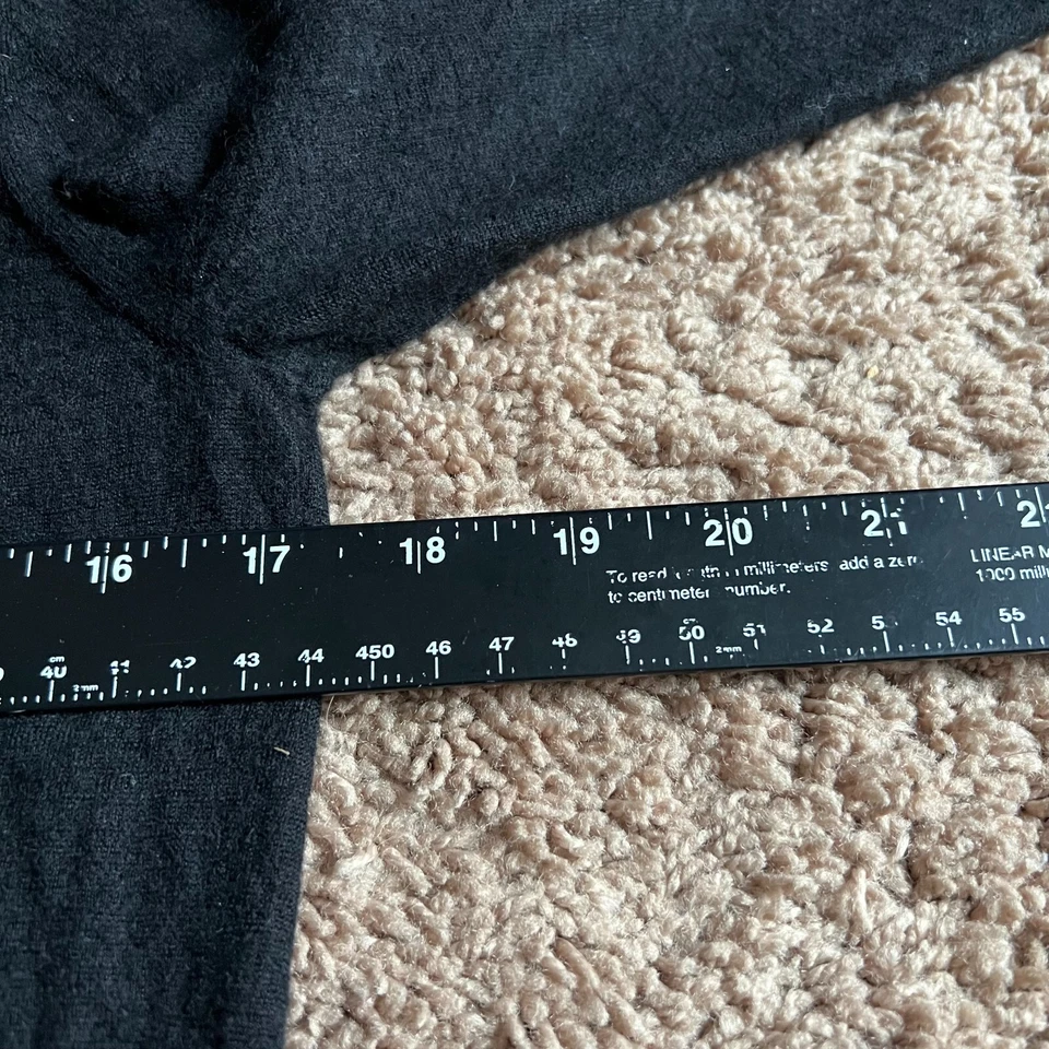 Suéter Michael Kors Cachemir Manga Larga Cuello Alto Talla M Negro Foto 4 de 4