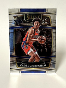 2021-22 Select - CADE CUNNINGHAM Concourse Silver Prizm #11 (RC) DETROIT PISTONS