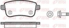 Remsa 1387.00 brake pad set, disc brake for Renault