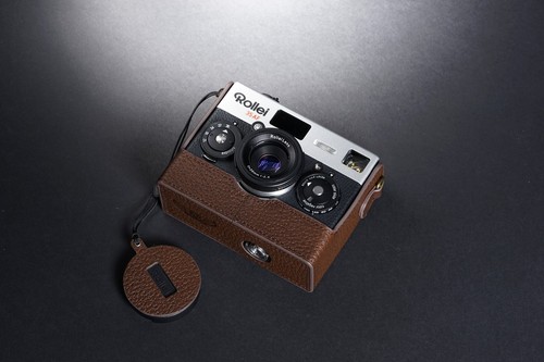 Echt Echtleder Halb Kameratasche Tasche Hülle für Rollei 35AF Filmkamera - Bild 32 von 46