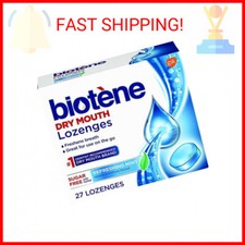 Biotene, Dry Mouth Lozenges, Refreshing Mint, 27 Count Pack of 1 