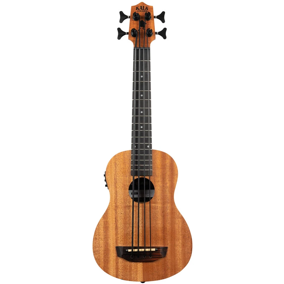 Kala U-BASS NOMAD Mahogany Acoustic Electric Bass Ukulele with Padded Bag - Image 2 of 4