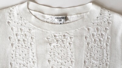 CHANEL ニット　36 CHANEL】【イタリア製】【トップス】シャネル『アンサンブル
