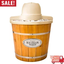 kitchen dining Electric Ice Cream Maker Old Fashioned Soft Serve Frozen Yogurt