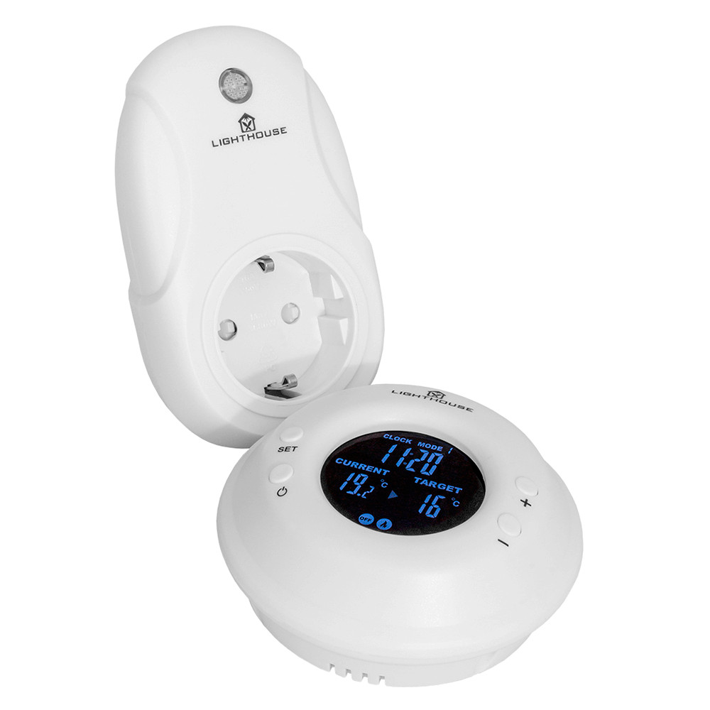 Regulador / Termostato Wireless LightHouse EU Schuko (3500W)