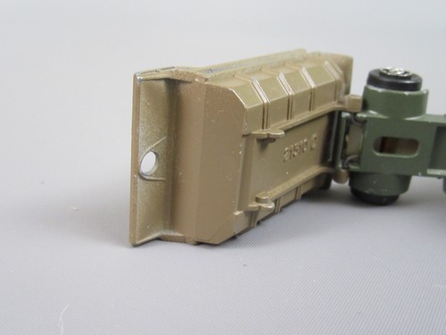 B582 Vintage 1976 Majorette 205 France Scania LS 140 Dump Truck Green 1:100 - Picture 12 of 12
