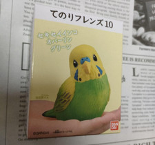 Collection de 10 figurines Bandai Realistic bird tenori friends / 1. Budgerig...