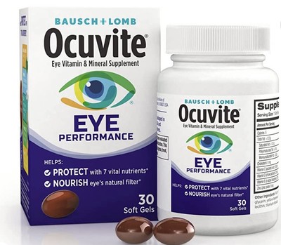 Brand NEW Bausch + Lomb Ocuvite Eye Performance Vitamin Mineral Supplement 09/24