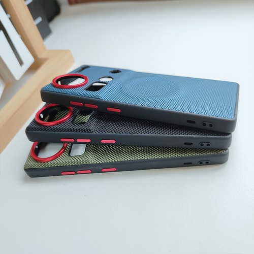 Funda trasera híbrida ultra magnética TPU+Nylon+metal para Nubia Z70 Ultra/Z70s - Imagen 13 de 17