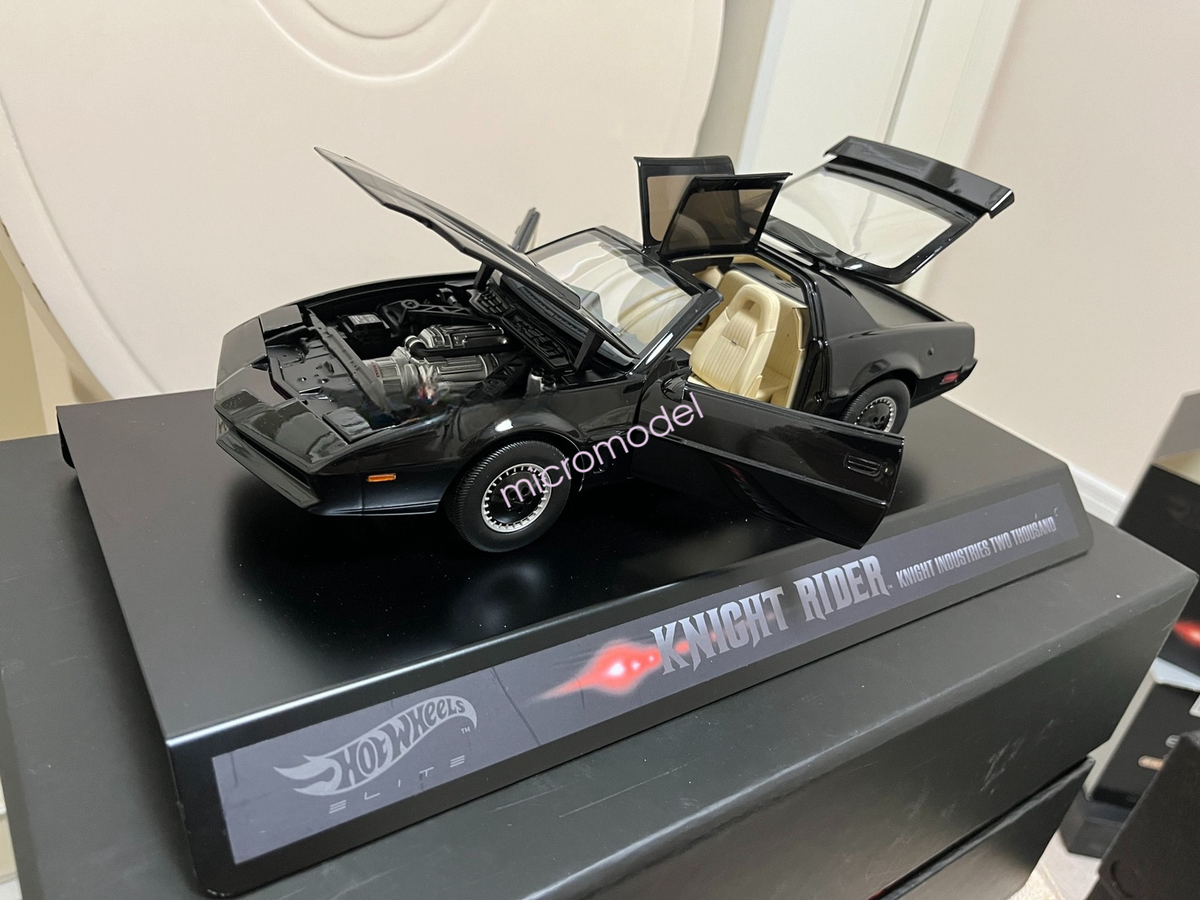 Knight Rider Car 1/18 Statue Figure Model Limited Box Boy Gift HOT