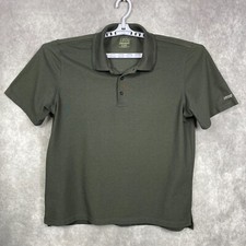 Izod PerformX Polo Shirt Men XL Gray Golf Activewear Performance Sportswear