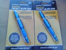 TWO !! Central Pneumatic Pocket Air Blow Gun 94081