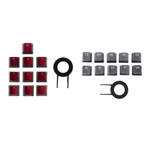 10Pcs/Pack Keycaps for Corsair K65 K70 K95 G710 RGB STRAFE Mechanical Keyboard - Photo 3/8