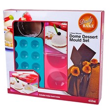 100% Genuine! D.LINE Daily Bake 5 piece Silicone Dome Dessert Mould Set!