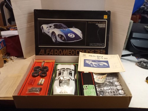 ALFA ROMEO COUPE 33 1/16 OTAKI MODEL KIT vintage Race Car Complete Unbuilt