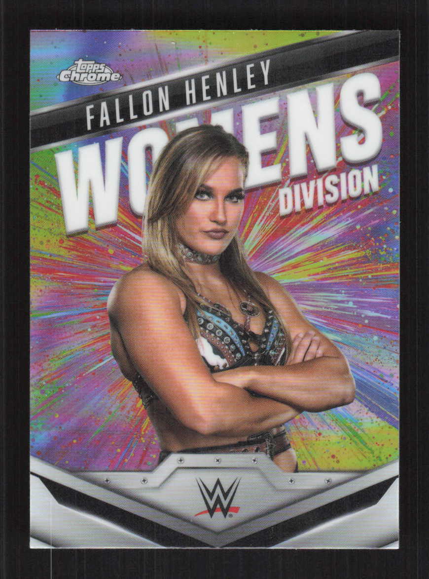 Fallon Henley 2025 Topps Chrome WWE Women's Division