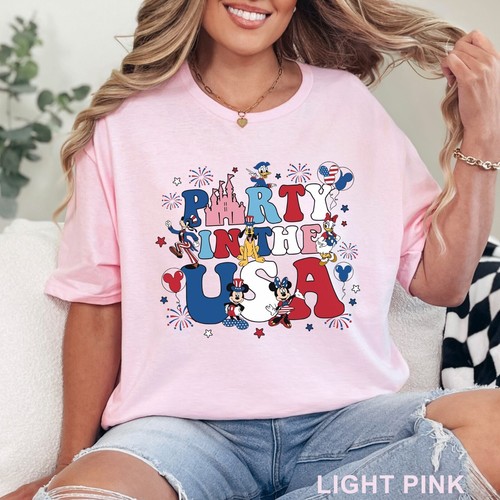Mickey & Friends USA Shirt, Disney Patriotic Shirt, 202969 - Bild 3 von 20