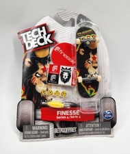 Tech Deck Finesse Series 4 Fingerboard Mini Skateboard 