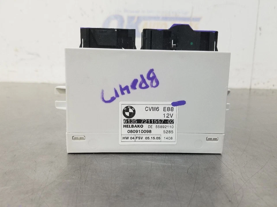 08 2008 BMW 135I CONVERTIBLE TECHO MÓDULO DE CONTROL PLEGABLE 61357211557 Foto 2 de 4