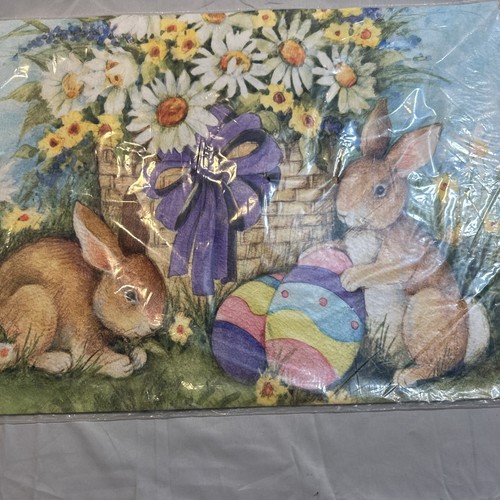 Matmates Easter Bunnies Door Mat by Susan Winget 29*18 - Picture 8 of 13