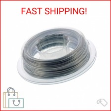 The Hillman Group 123112 Galvanized Steel Hobby Wire 22 Gauge, 100'