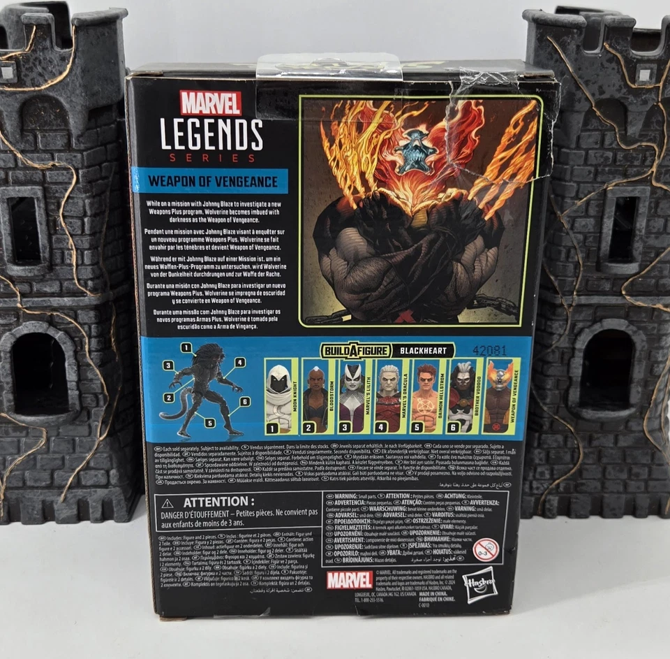 Marvel Legends X-Men Wolverine Strange Tales Weapon Of Vengeance Hellverine 6" Foto 3 de 3