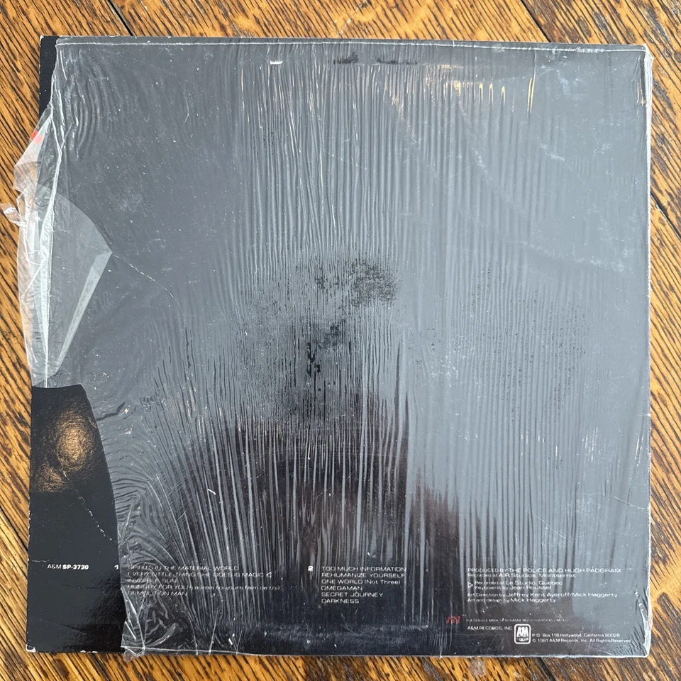 The Police - Ghost in the Machine SP-3730 1981 Lp 1st Press Near Mint Condition - Image 2 of 4