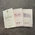3X Dior Perfume Samples Eau De Parfum, Blooming Bouquet, J’Adore Intense 1 ML — photo 1