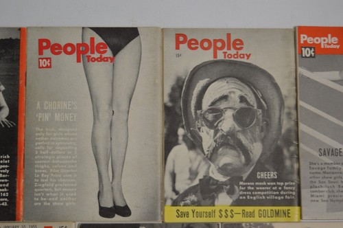 7 Vintage People Today Magazines MCM Hollywood Pinups Photographs News Articles - Picture 9 of 21