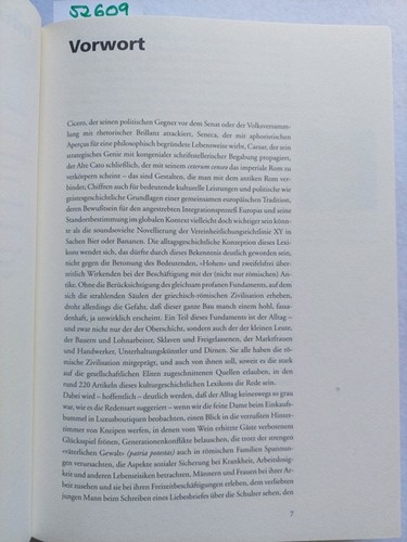 Alltag im Alten Rom : das Leben in der Stadt | WEEBER 2011 | Antike GESCHICHTE - Bild 7 von 7