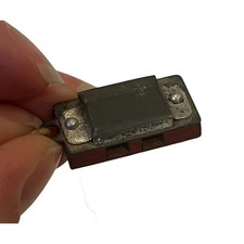 Vintage QUEEN Mini Harmonica Non-Working Keychain Instrument Red 1  