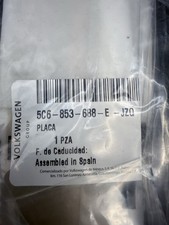 VW JettaGLI Driver Side Genuine Volkswagen Nameplate 5C6-853-688-E-JZQ