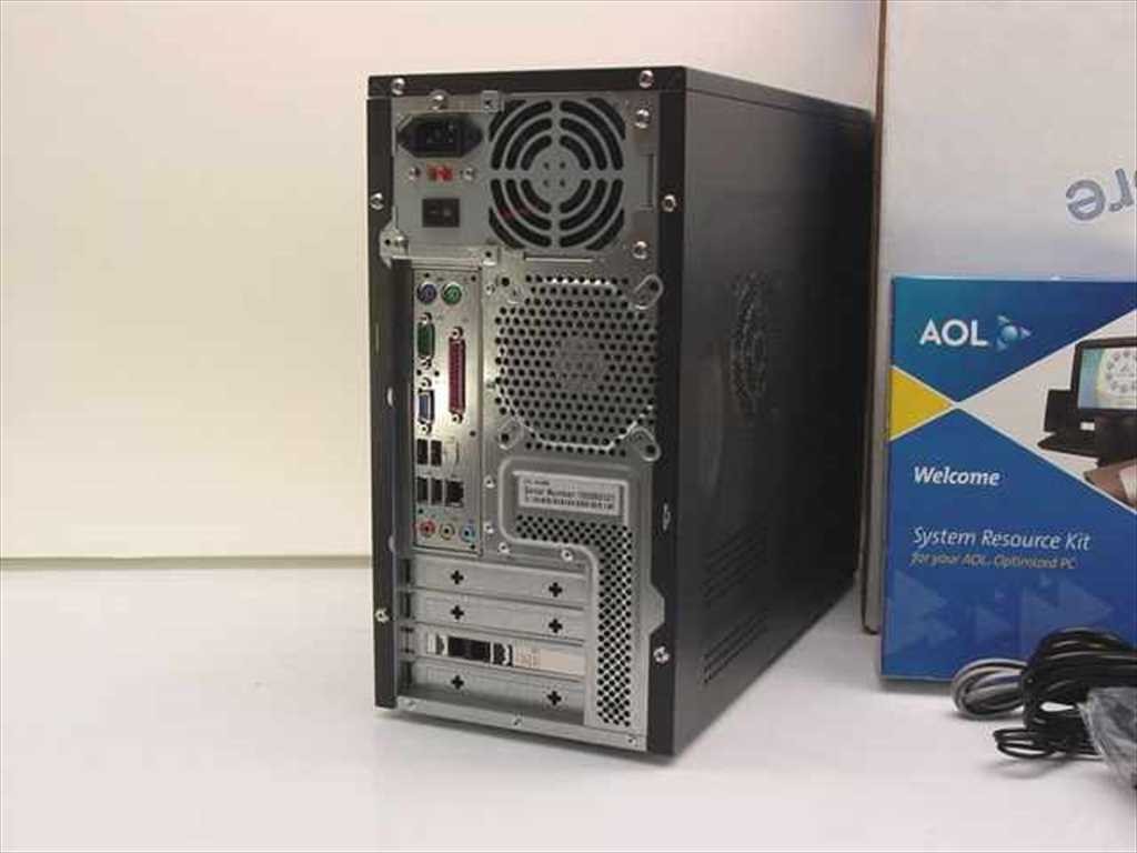 Syx-651M03 Systemax 2.0GHz 40GB HDD AOL Optimized PC tower w