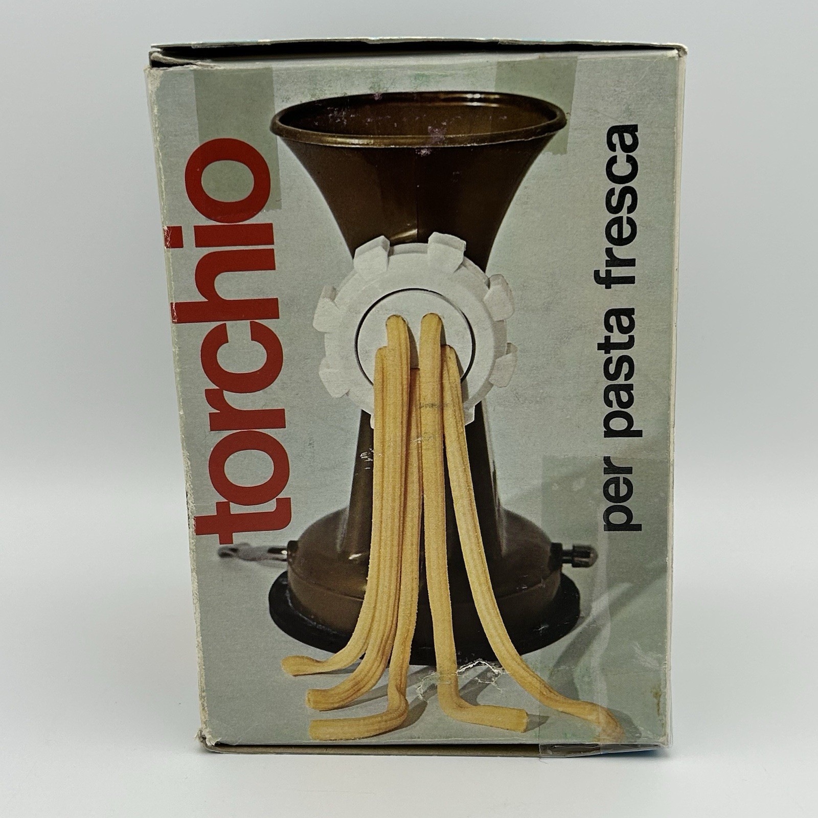 Vintage Pasta Maker Machine Rullinet Torchio Fresca Extruder Italy 213 Complete