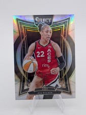 Panini 2025 WNBA Select Concourse Silver Prizm A'ja Wilson Las Vegas Aces #56