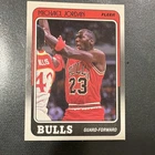 Fleer 1988-89 Michael Jordan #17 Chicago Bulls Basketball Trading Card