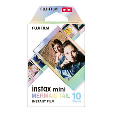 Fujifilm Instax Mini Mermaid Tail Film Glitter Styles 10 Exposures FUN