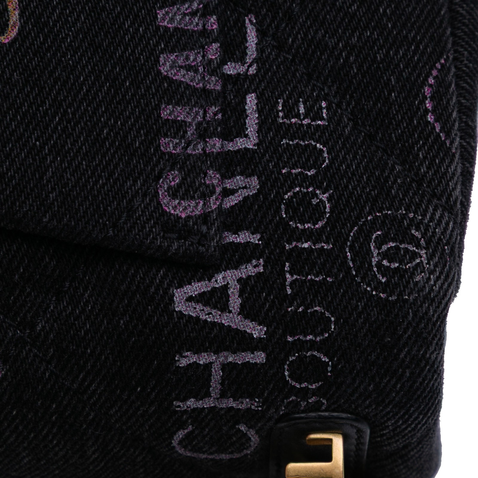 Authenticated Chanel Mini Rectangular Quilted Den… - image 10